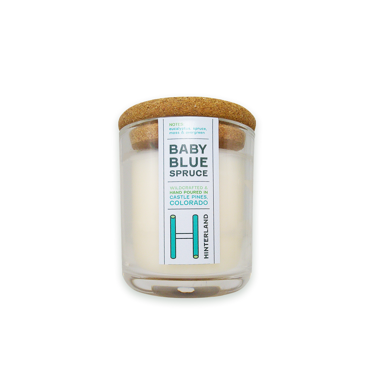 4 oz Baby Blue Spruce Candle