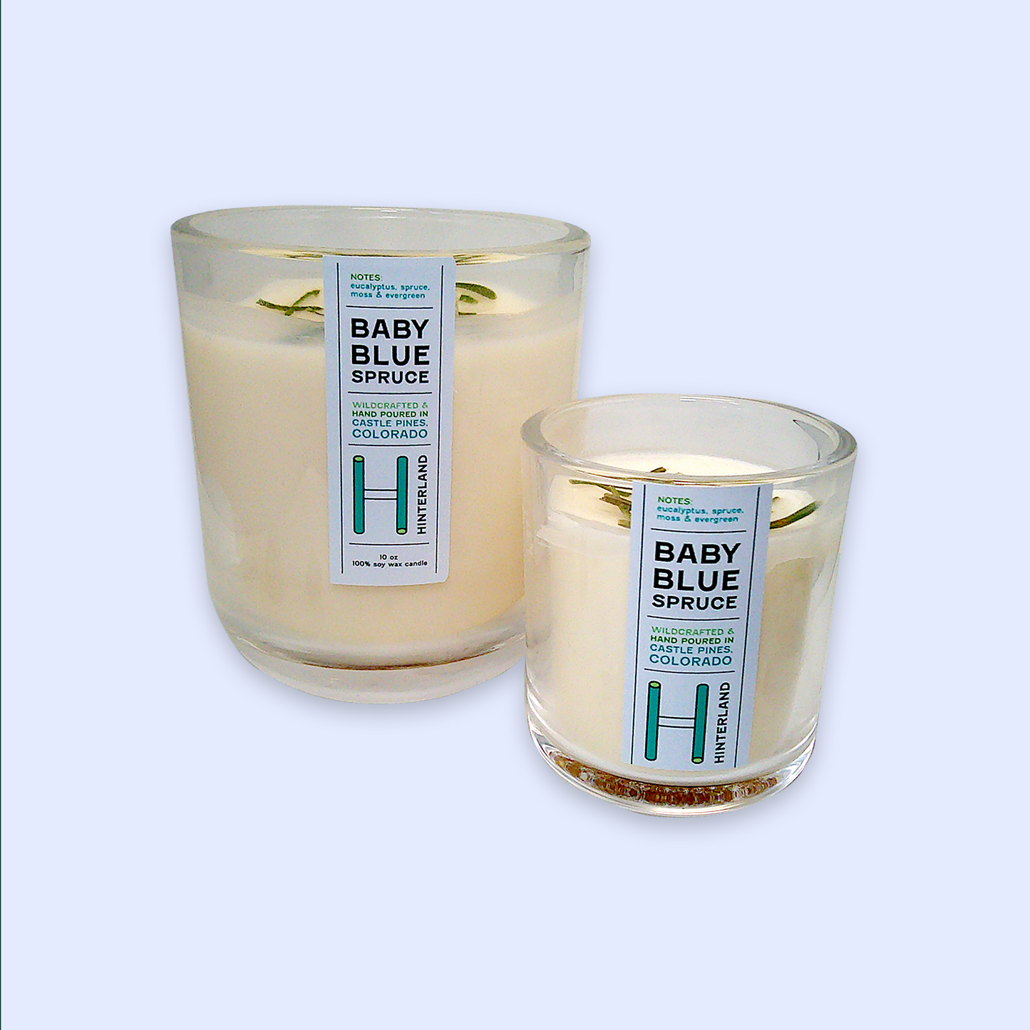 10 oz Baby Blue Spruce Candle